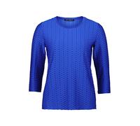 Betty Barclay Longsleeve mit Strukturmuster in Royal, Größe 42