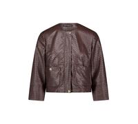 Betty Barclay - Blazer in Lederoptik braun - Gr. - 40