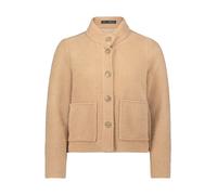 Jackenblazer BETTY BARCLAY "Damen Blazer-Jacke mit Knöpfen", Damen, Gr. 48, braun (beige), Obermaterial: 55% Polyester, 45% Polyamid., normal normal, Blazer (18386064-48) beige