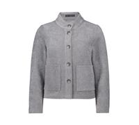 Jackenblazer BETTY BARCLAY "Damen Blazer-Jacke mit Knöpfen", Damen, Gr. 36, grau, Obermaterial: 55% Polyester, 45% Polyamid., normal normal, Blazer (62128126-36) grau