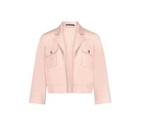 Jackenblazer BETTY BARCLAY "Damen mit 3/4 Arm", Damen, Gr. 40, pink dolphin, Samt, Obermaterial: 92% Polyester, 8% Elasthan, gerade normal, Blazer (18299922-40) pink dolphin