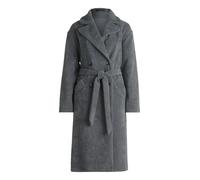 Wintermantel BETTY BARCLAY "Damen Blazermantel mit Gürtel", Damen, Gr. 38, grau, Obermaterial: 55% Polyester, 45% Polyamid., gerade normal, Mäntel (32131168-38) grau
