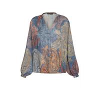 Betty Barclay - Bluse mit Allover-Muster blau - Gr. - 36
