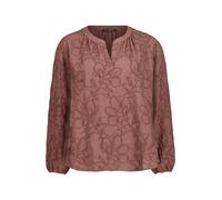 Betty Barclay - Bluse mit Stickerei braun - Gr. - 36