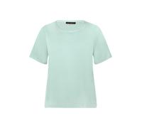 Schlupfbluse BETTY BARCLAY "Damen mit Rundhalsausschnitt", Damen, Gr. 42, grün (aquifer), Obermaterial: 97% Polyester, 3% Elasthan, figurumspielend normal, Rundhals, Blusen Schlupfbluse (18092804-42)
