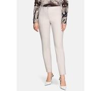Businesshose Slim Fit Grau Beige 48