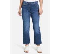 Slim-fit-Jeans BETTY BARCLAY "Betty Barclay Casual-Hose mit Waschung", Damen, Gr. 38, Normalgrößen, blau, Denim/Jeans, Obermaterial: 98% Baumwolle, 2% Elasthan., Basic, slim fit, Jeans (83359236-38) b