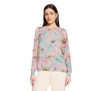 Betty Barclay - Chiffonbluse Mint/Rosé - Gr. - 46