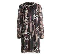 Betty Barclay - Chiffonkleid Taupe/Black - Gr. - 42