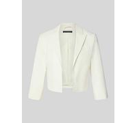 Betty Barclay Cropped Blazer mit Reverskragen in Offwhite, Größe 36