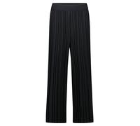 Culotte BETTY BARCLAY "Damen unifarben", Damen, Gr. 48, Normalgrößen, schwarz, Obermaterial: 96% Polyester, 4% Elasthan, relaxed fit 3/4-Länge, Hosen Culotte (67514602-48) schwarz