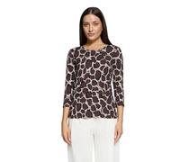 Betty Barclay Damen 2708/1782 T-Shirt, Taupe/Black, 42