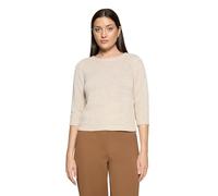 Betty Barclay Strickpullover - 3/4-Arm, 65% Polyacryl/35% Polyamid, Grau-Beige, Gr. 40