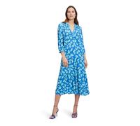 Betty Barclay Damen Balina Kleid, Blue/Green, 38 EU