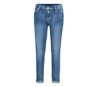 Betty Barclay Jeans Basic-Jeans mit Waschung Slim-fit Damen Gr. 46 Blau
