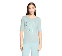 Betty Barclay Damen Basic Shirt Kurzarm 44, Chinois Green