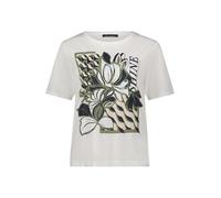 Betty Barclay T-Shirt mit Motiv-Print und Rundhalsausschnitt in Weiss, Größe 42