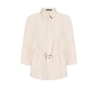 Klassische Bluse BETTY BARCLAY "Damen mit Tunnelzug", Damen, Gr. 48, grau beige, Obermaterial: 89% Viskose, 11% Polyamid, figurumspielend normal, Blusen Bluse (54152505-48) grau beige