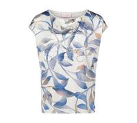 Blusenshirt mit Aufdruck Grey/Blue 38