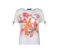 Betty Barclay Damen Blusenshirt mit Schleifenknoten Patch Cream/Rosé,46