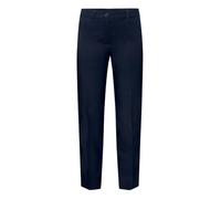 Betty Barclay Businesshose Stoffhose mit Bügelfalten Marineblau Größe 48