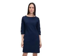 Betty Barclay Damen Casual-Kleid mit Knöpfen 38, dunkelblau