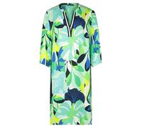 Betty Barclay Damen Casual-Kleid mit Stehkragen 36, Green/Blue