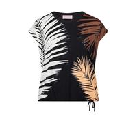 BETTY BARCLAY - SO COSY - - Casual-Shirt schwarz/braun - Gr. - 42