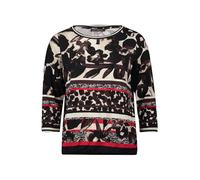 Betty Barclay T-Shirt im Allover-Look mit 3/4-Arm in Black, Größe 42