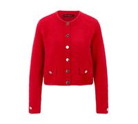 Betty Barclay Damen Casual-Strickjacke mit Knopfleiste 44, Rot