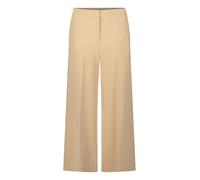 Culotte BETTY BARCLAY "Damen unifarben", Damen, Gr. 40, Normalgrößen, beige, Obermaterial: 96% Polyester, 4% Elasthan, relaxed fit 3/4-Länge, Hosen Culotte (28300239-40) beige
