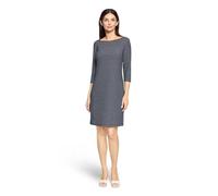 Betty Barclay Damen Etuikleid mit 3/4 Arm 46, Dunkelblau/Weiß