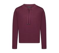 Betty Barclay Damen Feinstrickpullover mit Seitenschlitzen 42, Dark Aubergine