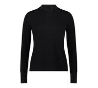 Betty Barclay Damen Feinstrickpullover mit Strass 38, Schwarz