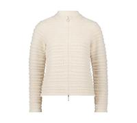 Strickjacke BETTY BARCLAY "Damen Grobstrickjacke mit Struktur", Damen, Gr. 44, beige, Strick, Obermaterial: 55% Polyamid, 27% Baumwolle, 18% Polyacryl., relaxed fit normal, Strickjacken (28217257-44)