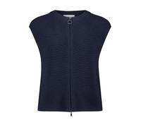 Grobstrickjacke ohne Arm dunkelblau 42