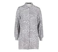 Betty Barclay Damen Hemdbluse mit Animalprint Grau/Grau,46