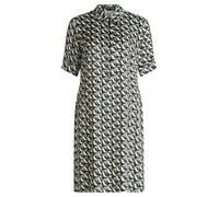 Hemdblusenkleid BETTY BARCLAY "Betty Barclay Damen Hemdblusenkleid mit Aufdruck", Damen, Gr. 38, Normalgrößen, bunt (dunkelblau, grün), Obermaterial: 100% Viskose., modisch, figurumspielend kurz, Klei