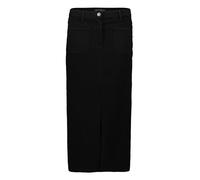 Betty Barclay Midirock mit aufgesetzten Taschen 99% Baumwolle 1% Elasthan Gr. 42 Schwarz Denim