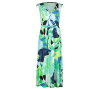 Betty Barclay Damen Jerseykleid ohne Arm 42, Green/Blue