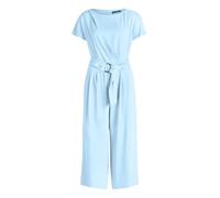 Overall BETTY BARCLAY "Damen mit Eingrifftaschen", Damen, Gr. 36, Normalgrößen, powder blau, Obermaterial: 96% Polyester, 4% Elasthan, figurumspielend, U-Boot-Ausschnitt, Overalls Overall (40524059-36