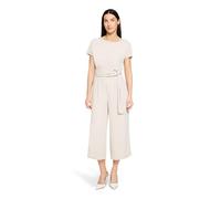 Betty Barclay Damen-Jumpsuit mit Eingrifftaschen U-Boot-Ausschnitt Grau/Beige Gr. 40