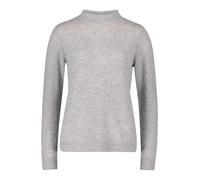 Kaschmir-Pullover mit Stehkragen Light Silver Melange 40