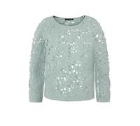 Betty Barclay Damen Lochstrick-Pullover mit U-Boot-Ausschnitt