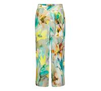 Marlene-Hose BETTY BARCLAY "Damen mit elastischem Bund", Damen, Gr. 46, Normalgrößen, mint, nature, Obermaterial: 100% Viskose, relaxed fit 7/8-Länge, Hosen (33499245-46) mint, nature