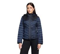 Betty Barclay Damen Outdoorjacke mit abnehmbarer Kapuze, tailliert, Dunkelblau Gr. 38