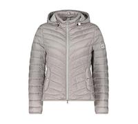 Outdoorjacke BETTY BARCLAY "Damen mit abnehmbarer Kapuze", Damen, Gr. 40, hellgrau, Obermaterial: 100% Polyamid; Füllung: 100% Polyester, tailliert, Jacken Outdoorjacke (88511053-40) hellgrau