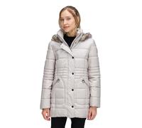 Betty Barclay Damen Outdoorjacke mit Abnehmbarer Kapuze 40, Silver Cloud