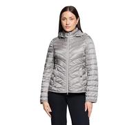 Outdoorjacke BETTY BARCLAY "Damen mit abnehmbarer Kapuze", Damen, Gr. 42, hellgrau, Obermaterial: 100% Polyamid; Füllung: 100% Polyester, tailliert, Jacken Outdoorjacke (88511053-42) hellgrau