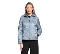 Outdoorjacke BETTY BARCLAY "Damen mit abnehmbarer Kapuze", Damen, Gr. 44, faded blau, Obermaterial: 100% Polyamid; Füllung: 100% Polyester, tailliert, Jacken Outdoorjacke (97781125-44) faded blau